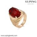 14743xuping jewelry elegant temperament 18k gold color finger ring